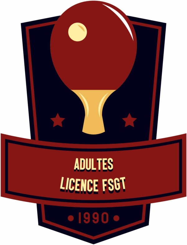 Adultes - Inscription FSGT (Saison 2025-26)